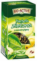 Чай зеленый листовой Big Aktiv с айвой и лепестками календулы Польша 100г