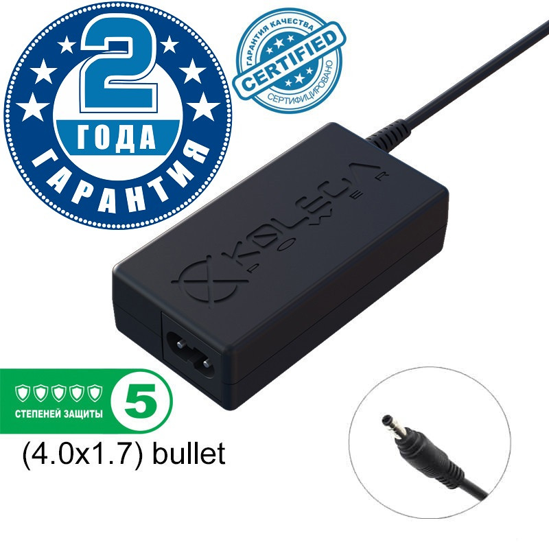 Блок живлення Kolega-Power для ноутбука Dell 19.5 V 3.34 A 65W 4.0x1.7 (Гарантія 24 міс)