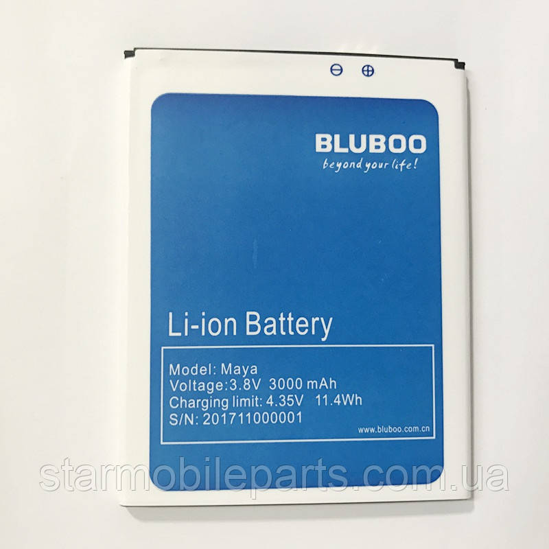 Акумулятор (АКБ, батарея) для Bluboo Maya (Li-ion 3.8 V 3000mAh)