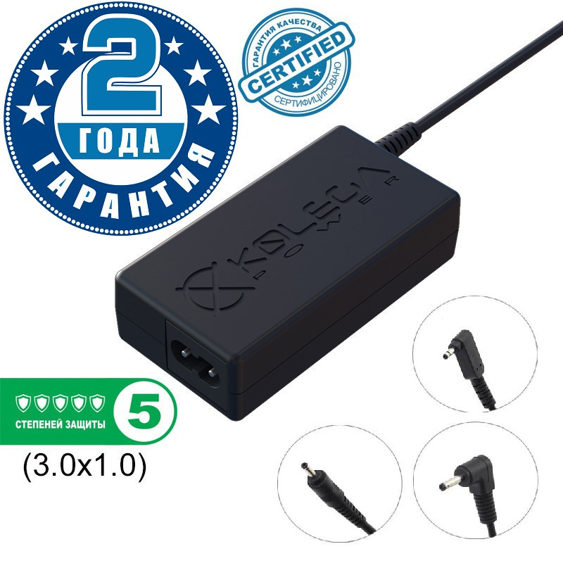 Блок живлення Kolega-Power для ноутбука Asus 19V 2.1 A 40W 3.0x1.0 (Гарантія 24 міс)