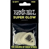 Медиатор Ernie Ball 9225 Super Glow Luminescent Guitar Pick 0.72 mm, фото 2