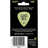 Медиатор Ernie Ball 9225 Super Glow Luminescent Guitar Pick 0.72 mm, фото 3