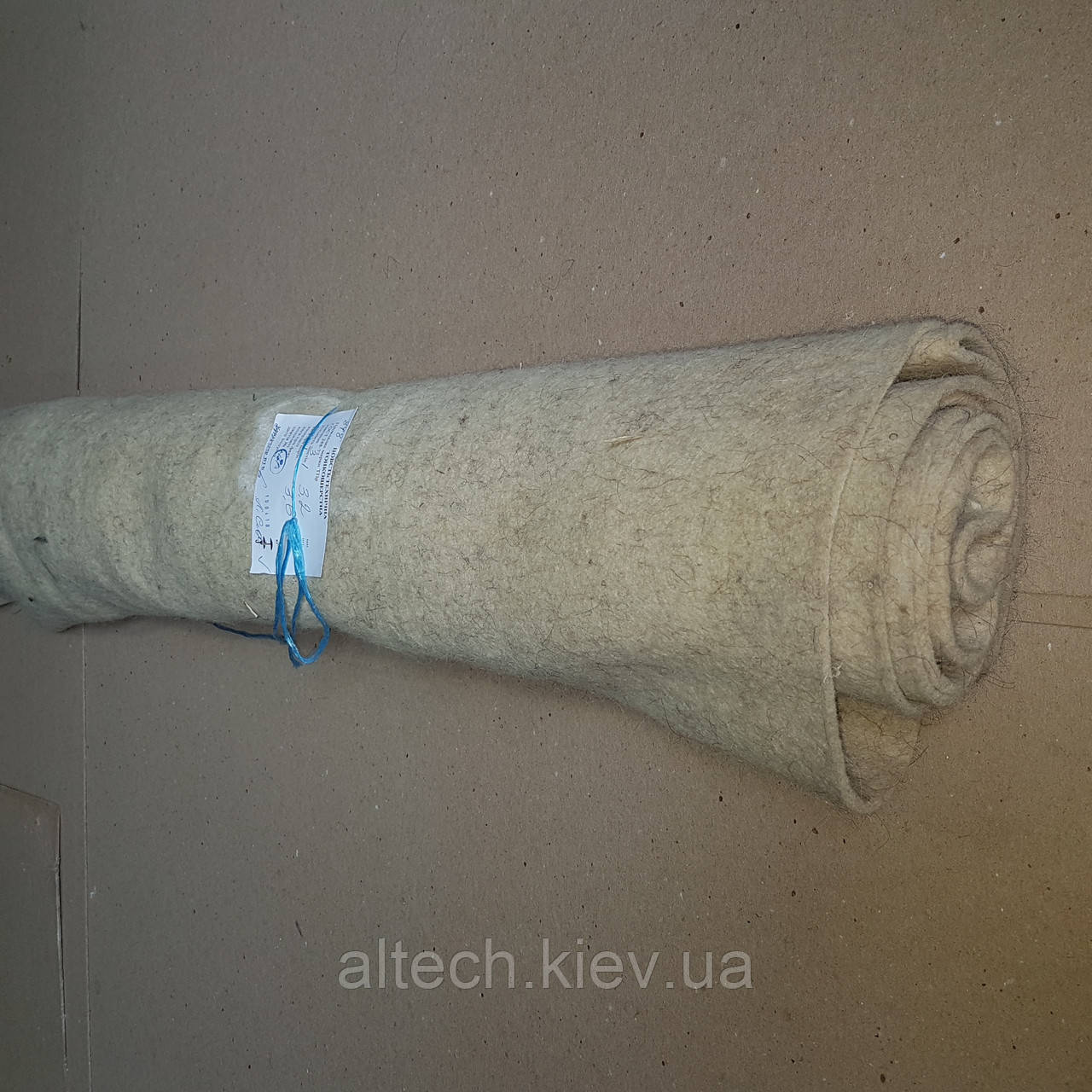 Повсть технічний тонкошерстий для прокладок — повсть ТПр12 ГОСТ 288-72, фото 1