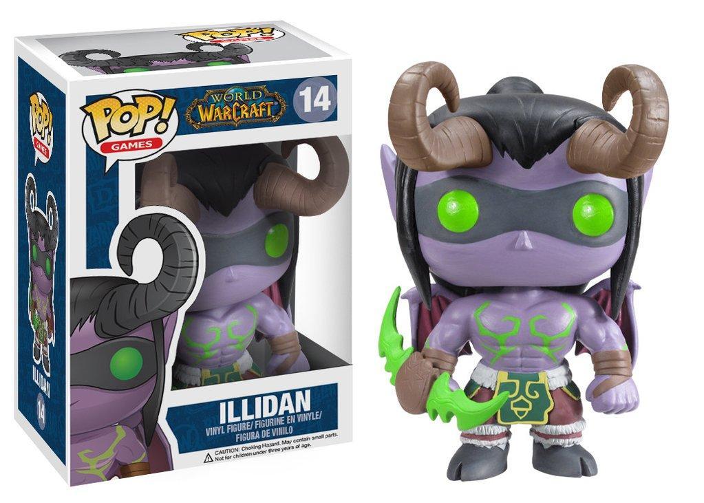 Фігурка Funko Pop Фанко Поп Іллідан Лють Бурі Варкрафт World Of Warcraft 10см WOW I 14
