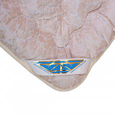 Зимова тепла ковдра з овечої вовни 195*х15. Мікрофібра., фото 2