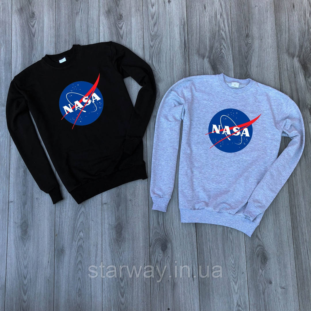 Стильний світшот | кофта з принтом nasa