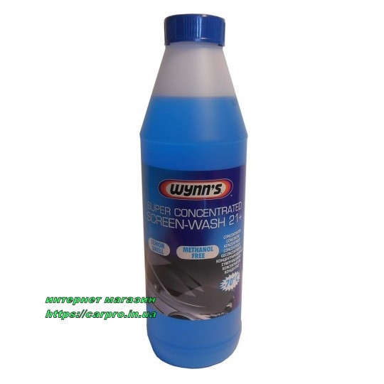 Концентрат склоомивної рідини зимовий -70 °C WYNN'S SUPER CONCENTRATED SCREEN-WASH W77395 (Бельгія) 1л