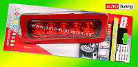 CARTOY — Додатковий СТОП-сигнал на заднє скло, Red Tuning Glass, 5 Led, 12V, HY-1639