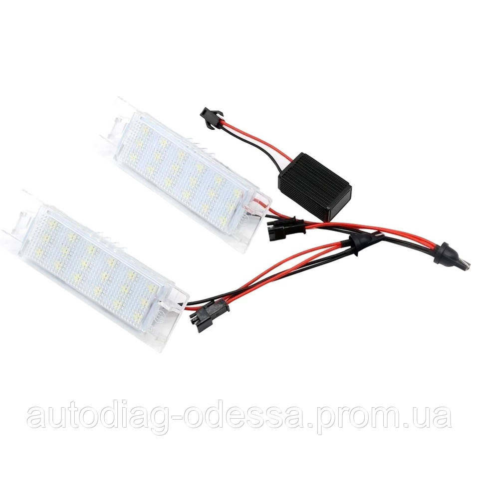 Подсветка LED Фонари Номера Опель Корса Астра Вектра Opel Corsa C D ...