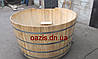 Купель кругла для лазні та сауни 200х120 см., фото 3