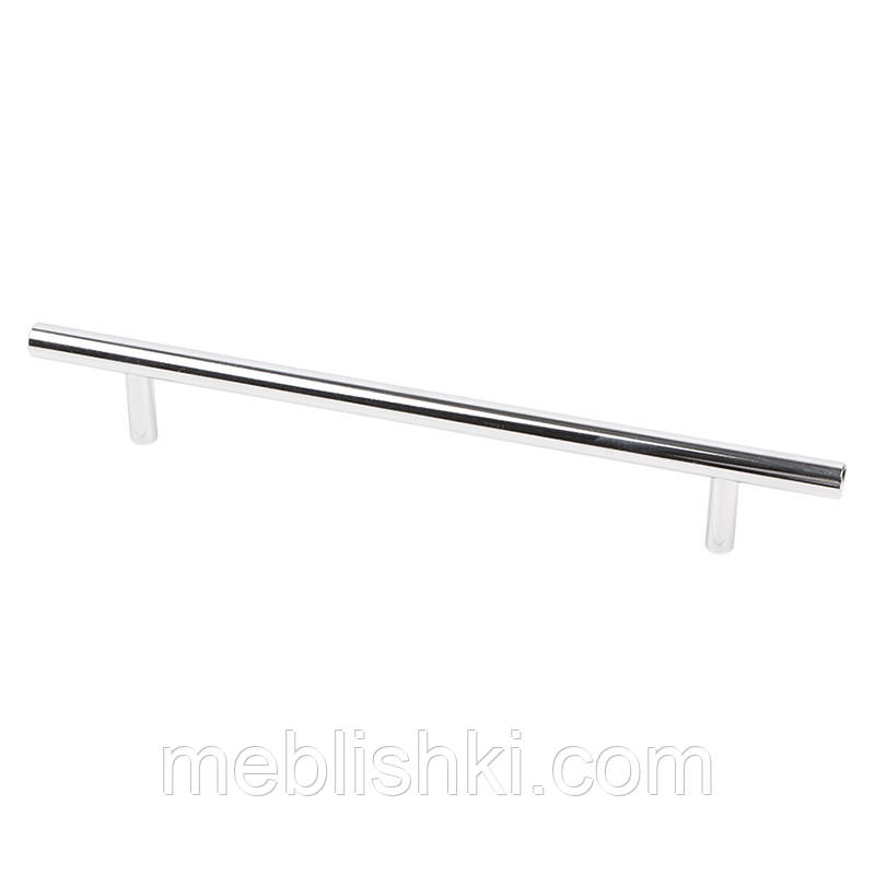 Ручка релінгова RE 1004/160 (DR 10/160 G2) моноліт Ø 10 хром