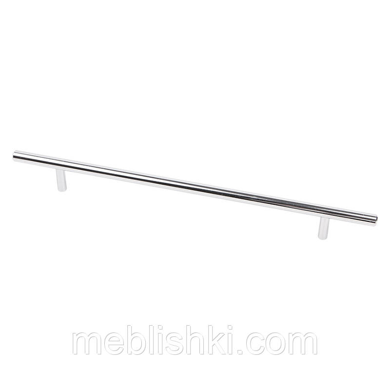 Ручка релінгова RE 1004/224 (DR 10/224 G2) моноліт Ø 10 хром