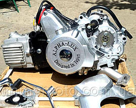 Двигун Альфа/Дельта 110куб механіка d-52.4мм Alpha Lux, фото 2