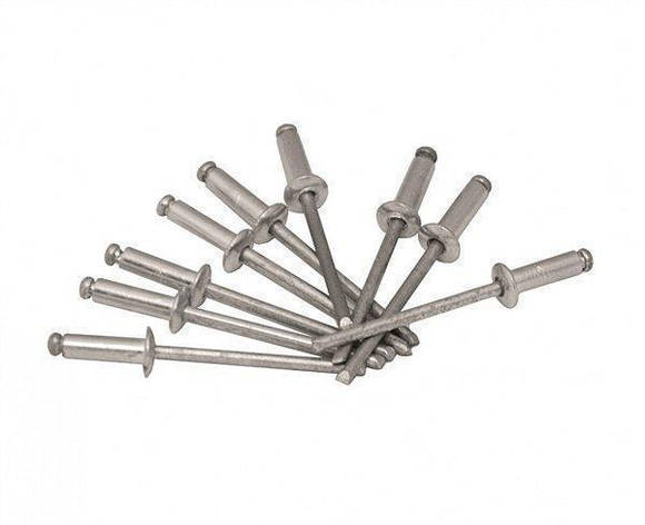 Заклепка алюмінієва 4х10,16мм 50шт в упаковці MasterТool 20-0590, фото 1