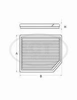 SA 1166 фильтр салона (VW Touran, Tiguan,Sharan II,Scirocco III,Passat CC,Jetta IV)