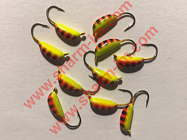 Мормилка вольфрамова Bravo 2030-413 3,0 мм 0,6 г. Ризький банан фарбований