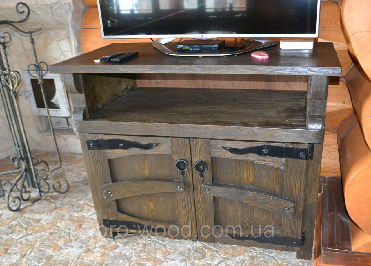 Комод під TV зістарений (з кованними деталями), фото 1