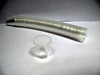Пластиковий стакан одноразовий 180 мл, "КС", (100 шт)