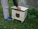 Будиночок для кота 40х40 см, фото 5