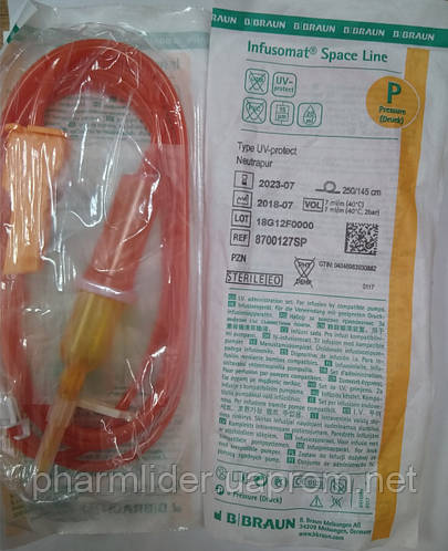 Система для инфузомата для светочувствительных препаратов (оранжевая ...