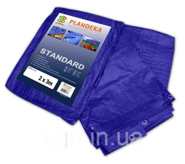Тент, тарпаулін, STANDARD, 10 х 15 м