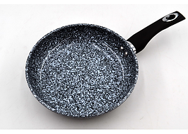 Сковорода лита антипригарна кований алюміній з кришкою Benson BN-514 (22 см)