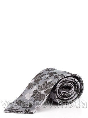 Сіра краватка в квіти, фото 1