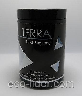 Черная сахарная паста TERRA Black Sugaring, Супер плотная (Super hard) 1400 г - фото 1 - id-p789494968