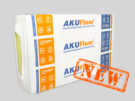 Akufloor-S20 (Акуфлор-S20) стеклоплита для звукоізоляції підлоги, фото 2