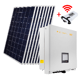 Комплект СЕС "Преміум" інвертор OMNIK 15kW + сонячні панелі (WiFi)