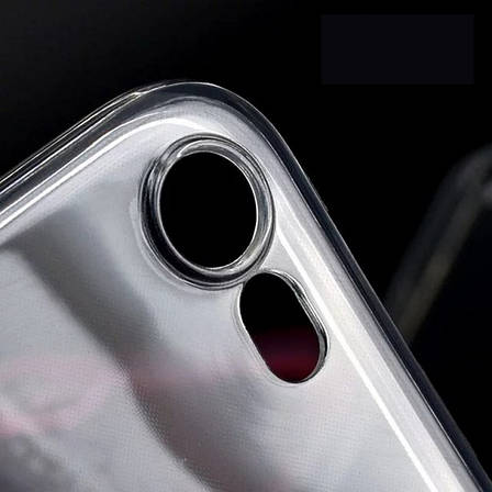 Чохол-накладка TPU для iPhone 7 (4.7") Ultra-thin ser. Прозорий/безколірний, фото 3