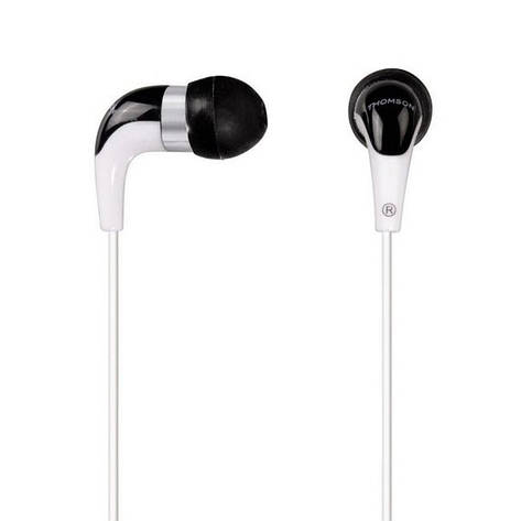 Навушники вакуумні Thomson EAR3112W/BK Stereo Earphones, фото 1