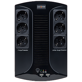 ДБЖ лінійно-інтерактивний LogicPower LP 850VA-6PS