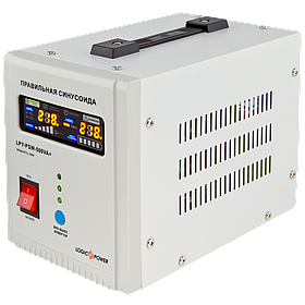ИБП с правильной синусоидой LogicPower LPY-PSW-500VA+ (350W) 5A/10A