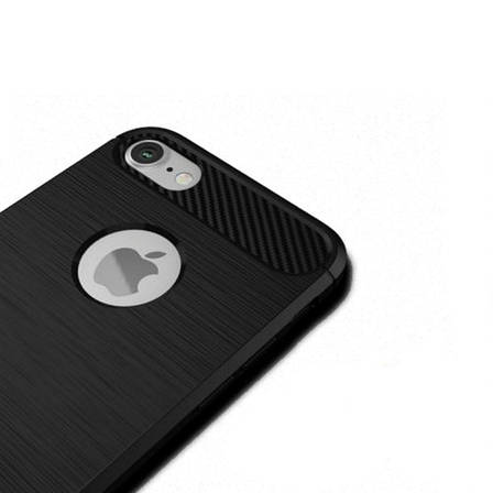 Чохол-накладка iPaky для iPhone 7 (4.7") Slim ser. TPU Чорний, фото 3