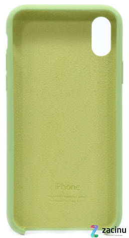 Чохол-накладка для iPhone X (5.8") Silicon Case ser. (veri high copi) Зелений(Green), фото 3