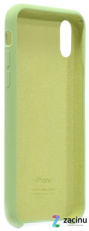 Чохол-накладка для iPhone X (5.8") Silicon Case ser. (veri high copi) Зелений(Green), фото 4