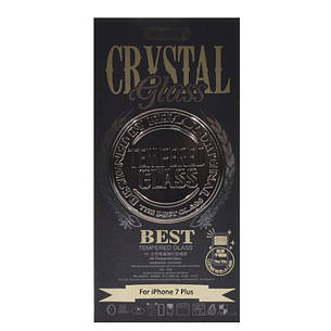 Захисне Скло Remax для iPhone 7 Plus (5.5") Crystal ser. Full sc. + чохол Білий, фото 1