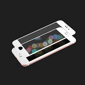 Захисне Скло Remax для iPhone 7 Plus (5.5") Crystal ser. Full sc. + чохол Білий, фото 4