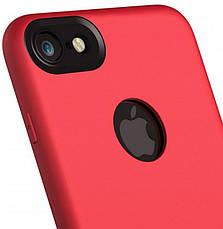 Чохол-накладка Baseus ARAPIPH7-ARY09 для iPhone 7 (4.7") Half to Half Ultrathin ser. Червоний, фото 5