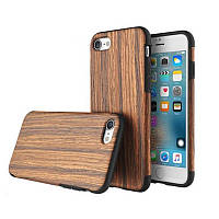 Чехол накладка Rock для iPhone 7 (4.7 ") Grained ser. Roselwood (636660)