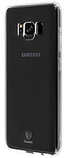 Чохол-накладка Baseus ARSAS8P-02 для Samsung G955 S8 Plus Simple Ultrathin ser. Прозорий/безколірний, фото 3