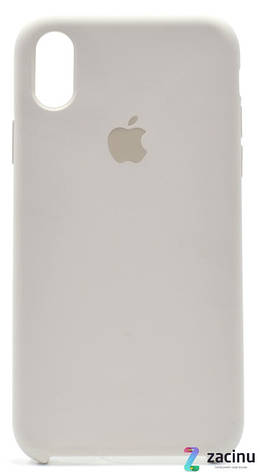 Чохол-накладка для iPhone X (5.8") Silicon Case ser. (veri high copi) Сірий(Light Gray), фото 1