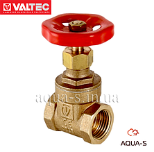 Засувка клинова Valtec DN 1" для плавного регулювання (Італія) VT.012.G.06