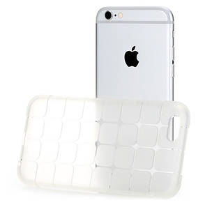 Чохол-накладка ROCK для iPhone 6/6S Cubee ser. TPU Прозорий/безколірний, фото 1