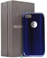 Чехол накладка для iPhone 7 Luxurious Neon ser. Синий (329711)