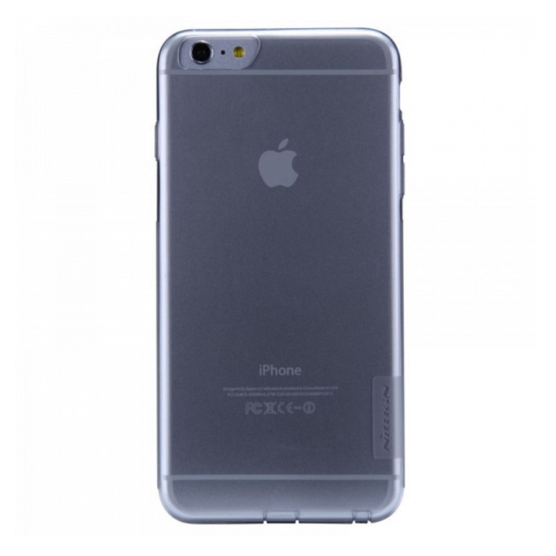Чохол-накладка Nillkin для iPhone 6 Plus/6S Plus (5.5") Nature ser. Прозорий/сірий(202851)