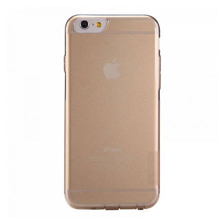 Чохол-накладка Nillkin для iPhone 6/6S Nature ser. Прозорий/золотистий(290735), фото 1