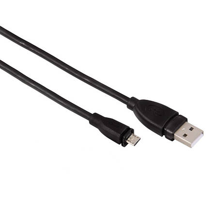 Автомобільний зарядний пристрій в прикурювач Hama 00108334 2.1 А micro USB Auto-Detect Чорний, фото 3