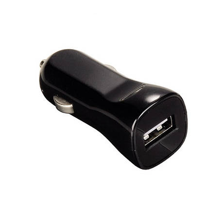 Автомобільний зарядний пристрій в прикурювач Hama 00108334 2.1 А micro USB Auto-Detect Чорний, фото 1